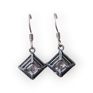 Sterling silver earrings‎
